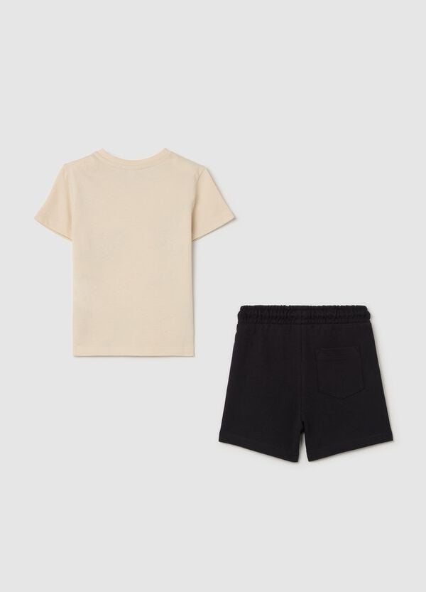 Ovs Jogging Set In Cotone Con Stampa Animali