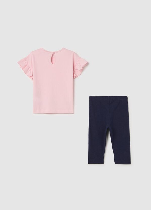 Ovs Jogging Set In Cotone Con Stampa Gattina