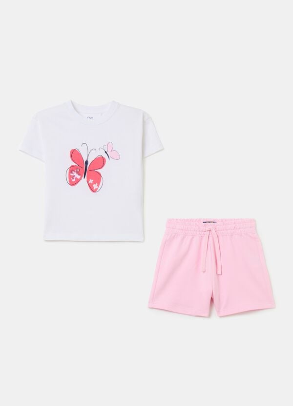 Ovs Jogging set in cotone con stampa