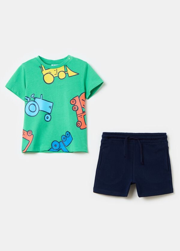 Ovs Jogging set in cotone con stampa
