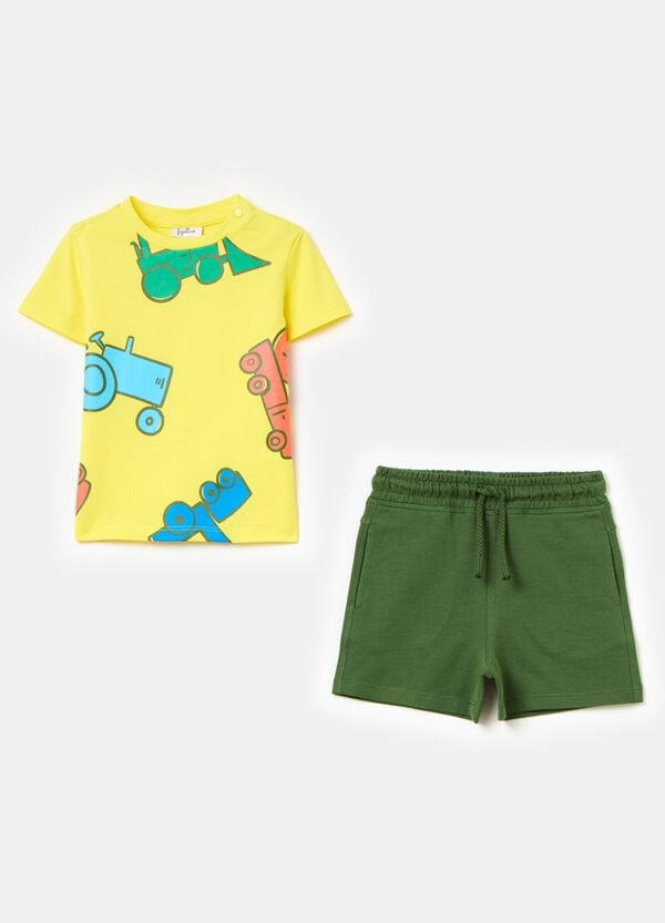 Ovs Jogging set in cotone con stampa
