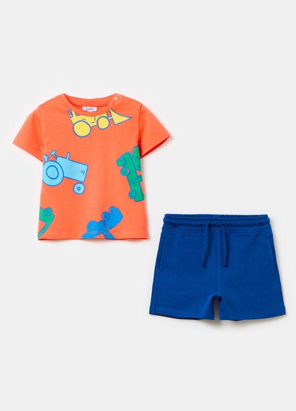 Ovs Jogging set in cotone con stampa