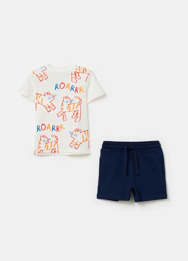 Ovs Jogging set in cotone con stampa