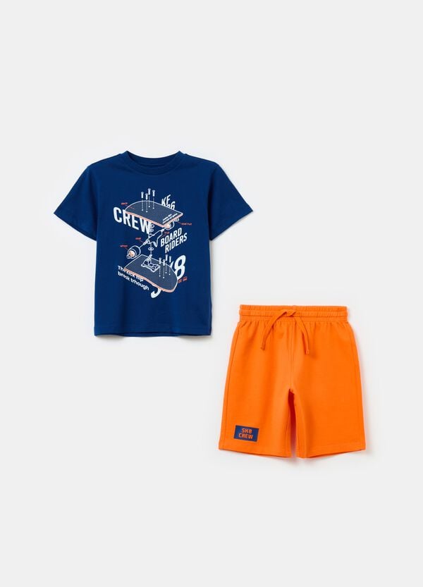 Ovs Jogging set in cotone con stampa