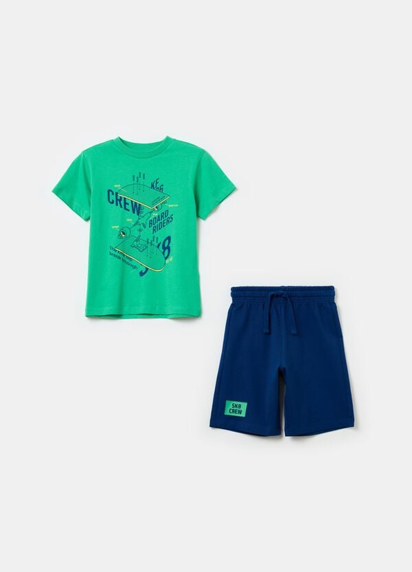 Ovs Jogging set in cotone con stampa