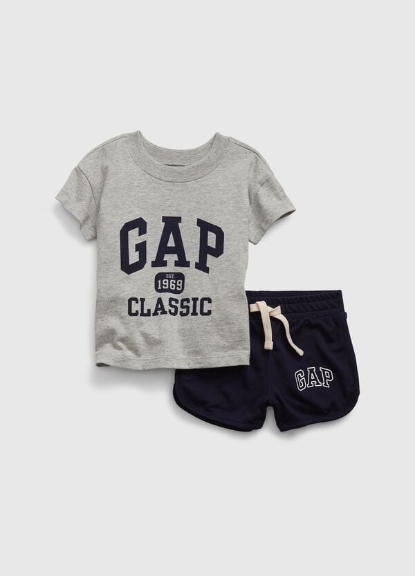Ovs Jogging set in cotone con stampa logo
