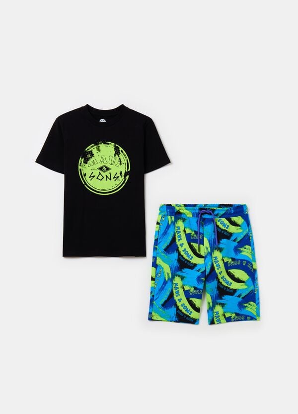 Ovs Jogging set in cotone con stampa
