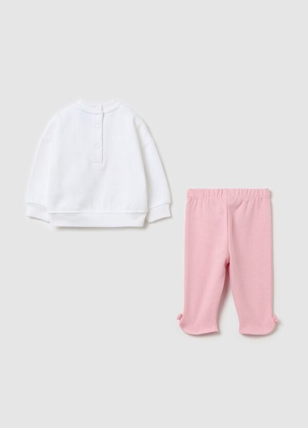 Ovs Jogging Set In Cotone Con Stampa Penny E Minù