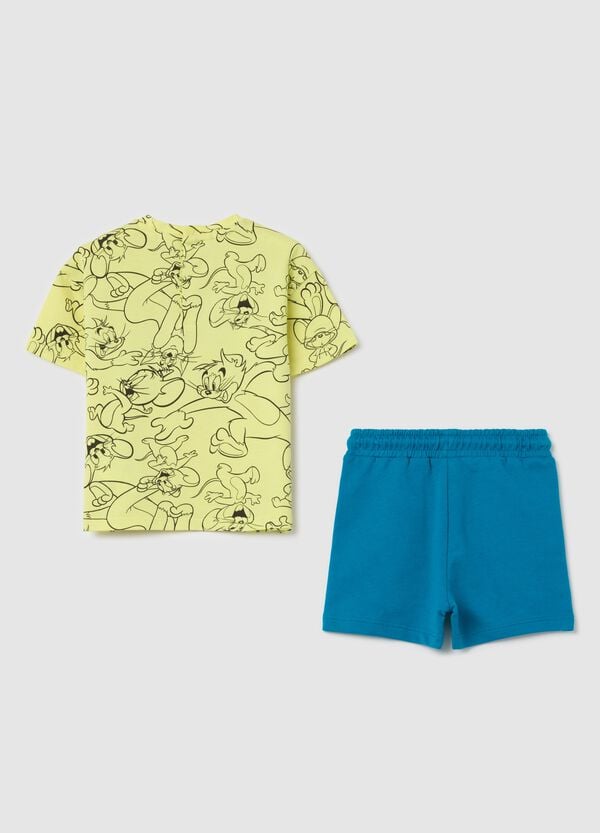 Ovs Jogging Set In Cotone Con Stampa Tom & Jerry