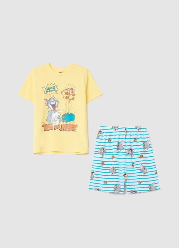 Ovs Jogging set in cotone con stampa Tom & Jerry