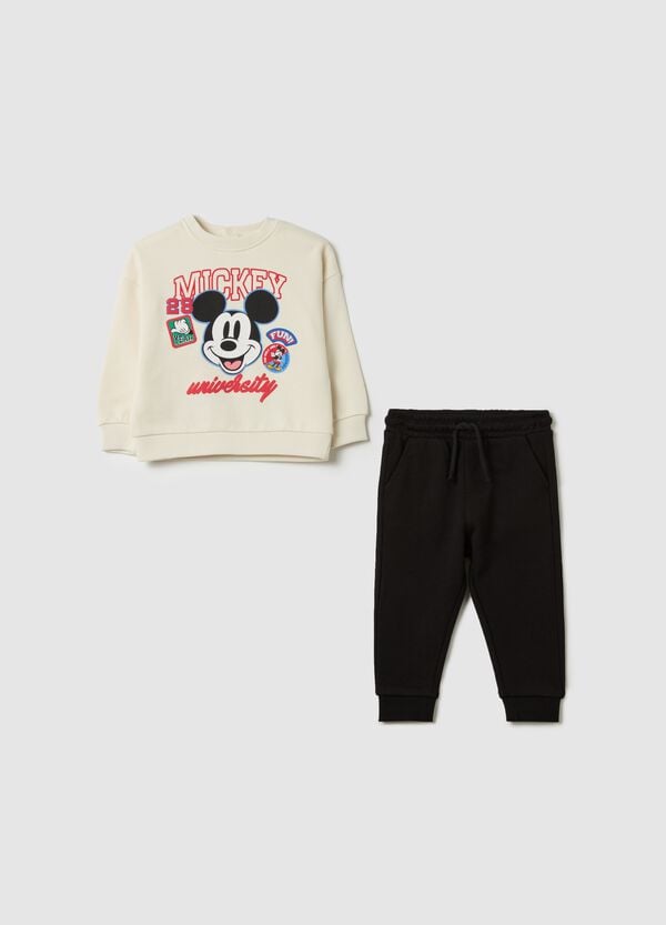 Ovs Jogging set in cotone con stampa Topolino