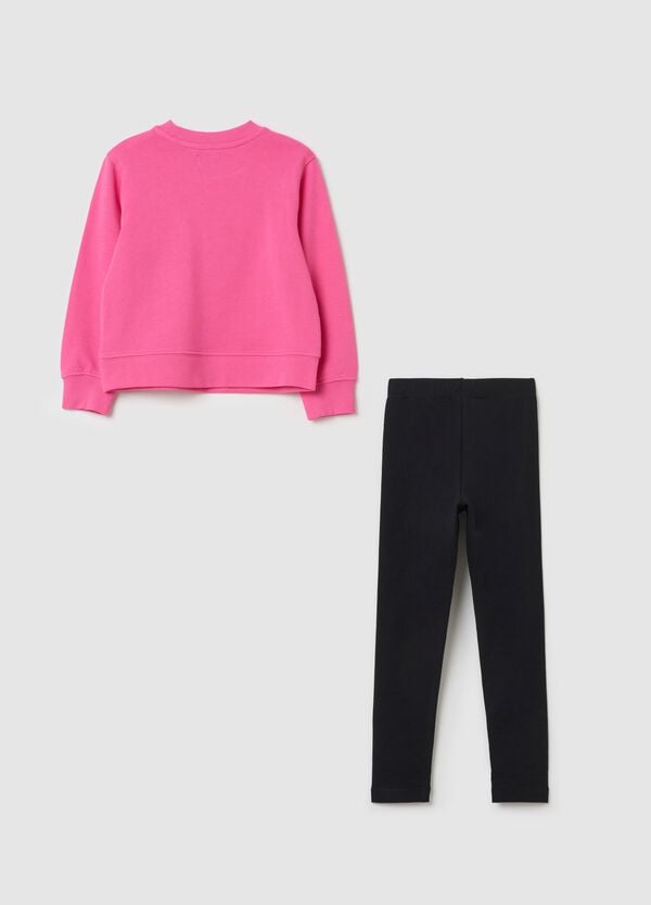 Ovs Jogging Set In Cotone Con Stampa Unicorno