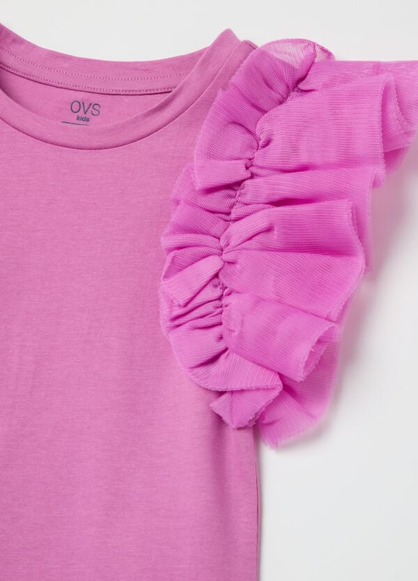 Ovs Jogging Set In Cotone Con Volant E Stampa