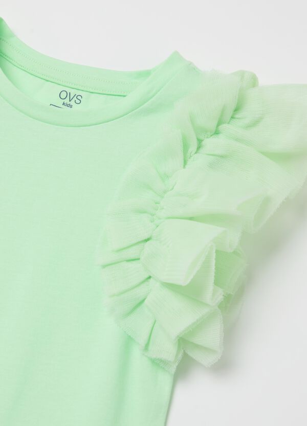 Ovs Jogging Set In Cotone Con Volant E Stampa