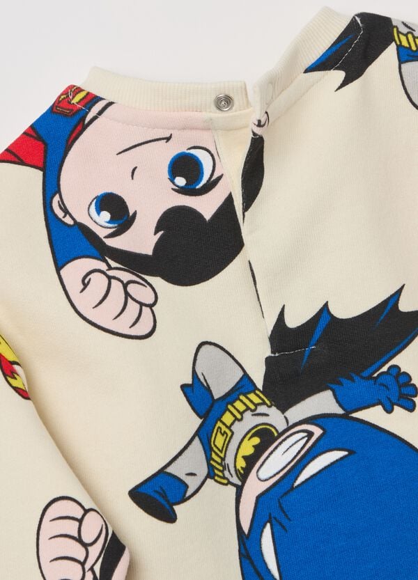 Ovs Jogging Set In Cotone Stampa Batman E Superman