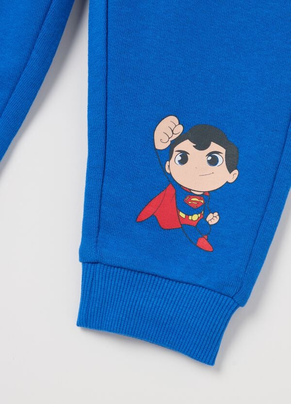 Ovs Jogging Set In Cotone Stampa Batman E Superman