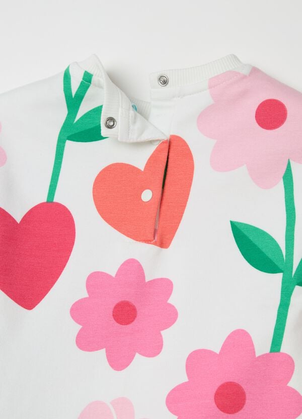 Ovs Jogging Set In Cotone Stretch Stampa Minnie