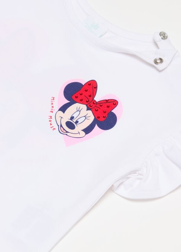 Ovs Jogging Set In Cotone Stretch Stampa Minnie
