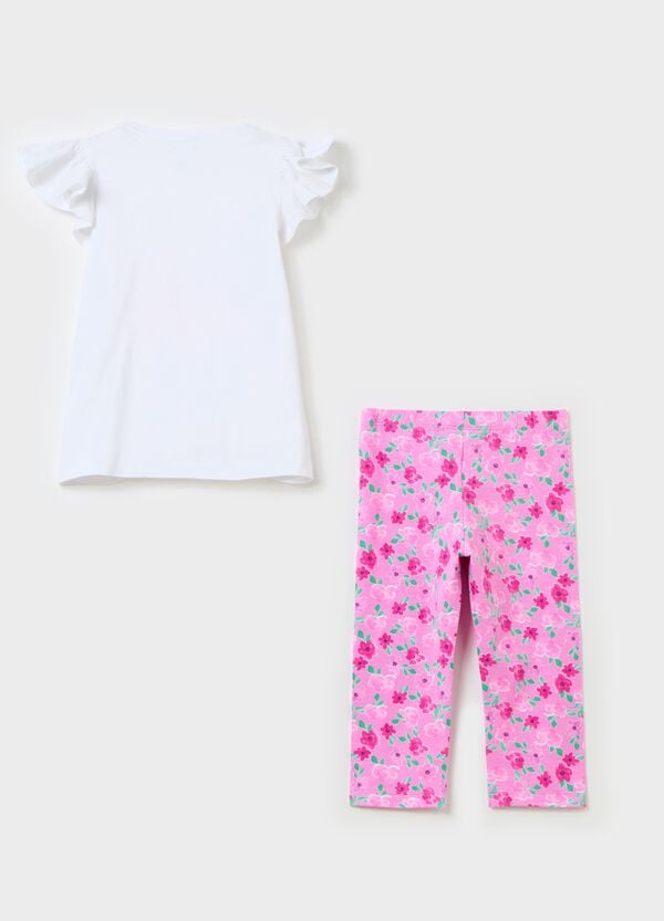 Ovs Jogging Set In Cotone Stretch Stampa Minu