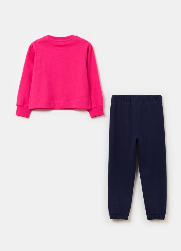 Ovs Jogging Set In French Terry Con Stampa