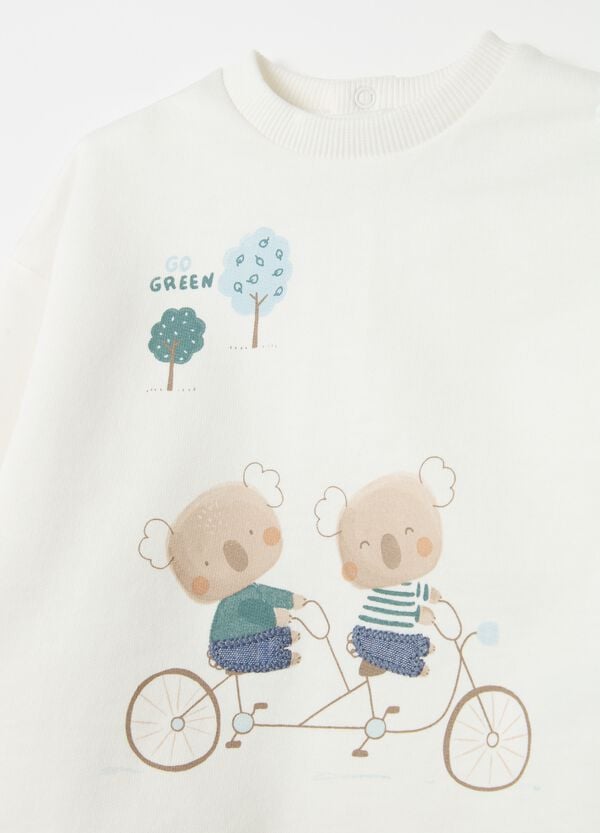 Ovs Jogging Set In French Terry Con Stampa Koala