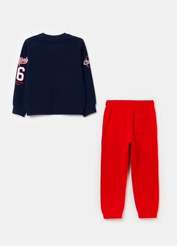 Ovs Jogging Set In French Terry Con Stampa