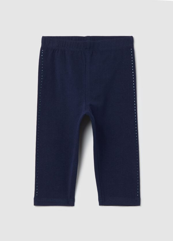 Ovs Leggings a tre quarti con strass