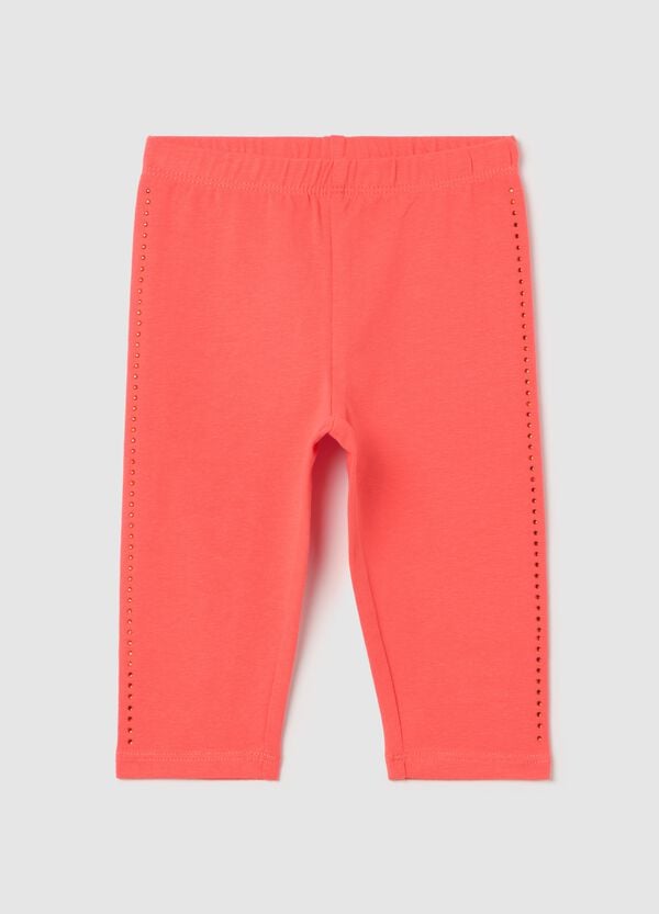 Ovs Leggings a tre quarti con strass