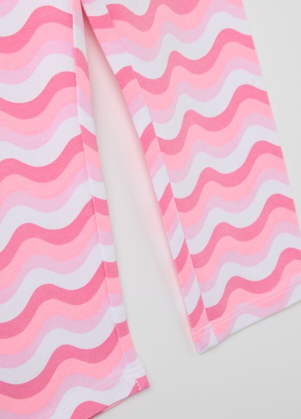 Ovs Leggings A Tre Quarti In Cotone Stretch