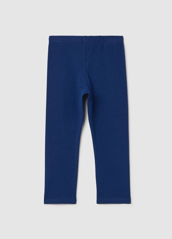 Ovs Leggings A Tre Quarti In Cotone Stretch