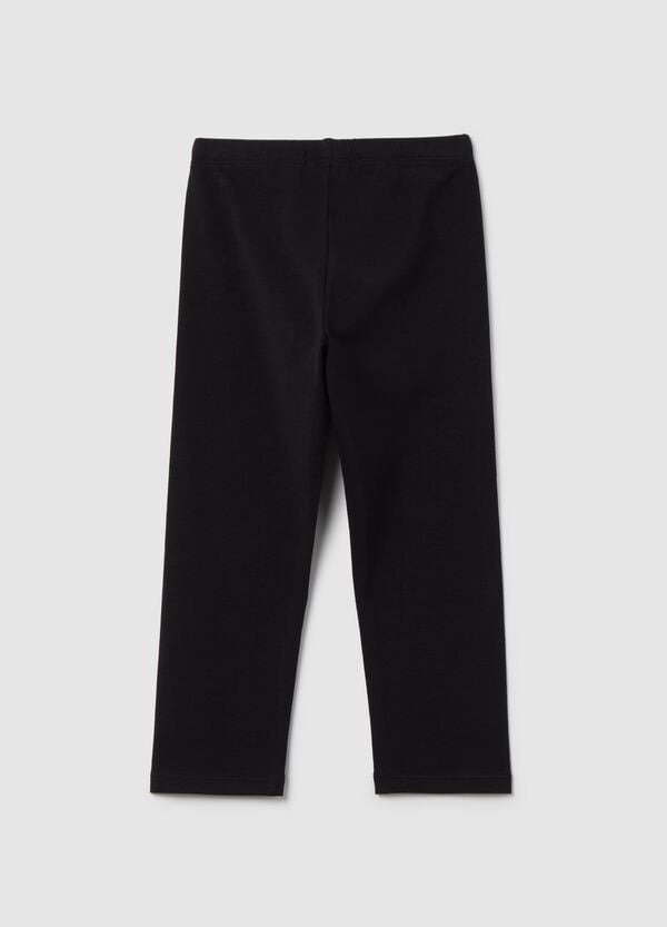 Ovs Leggings A Tre Quarti In Cotone Stretch