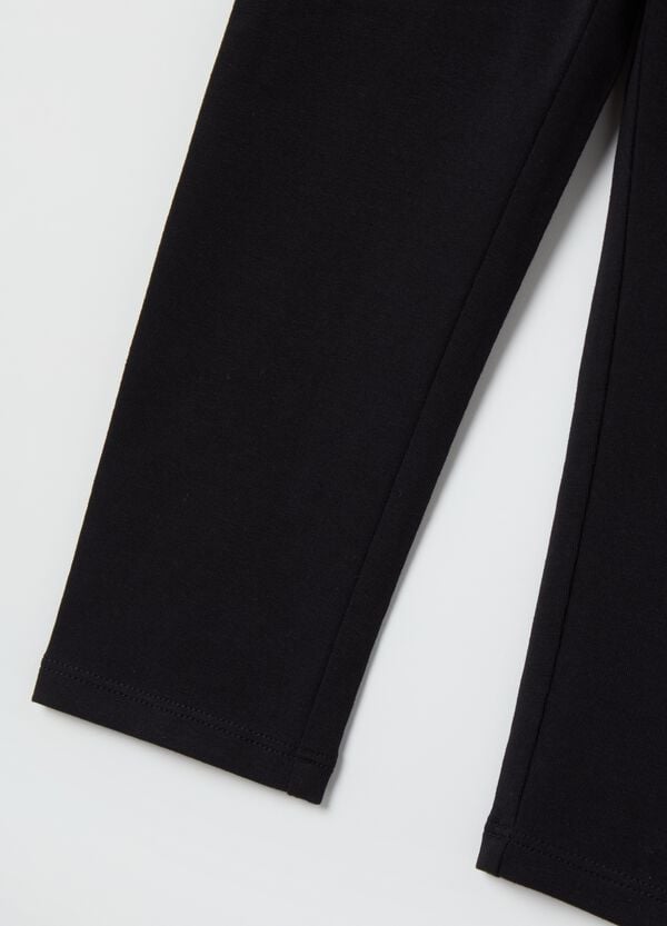 Ovs Leggings A Tre Quarti In Cotone Stretch