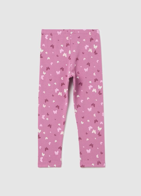 Ovs Leggings A Tre Quarti In Cotone Stretch