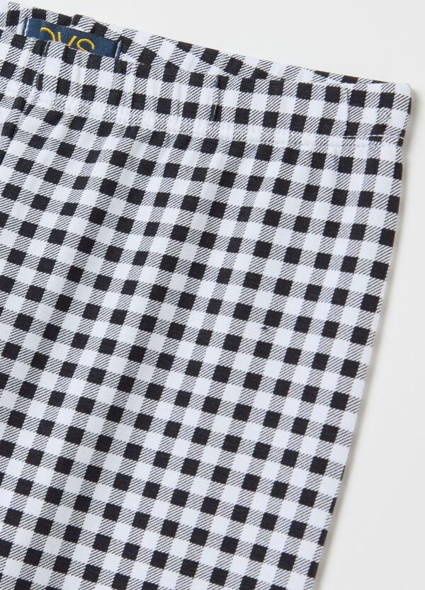 Ovs Leggings A Tre Quarti In Cotone Stretch