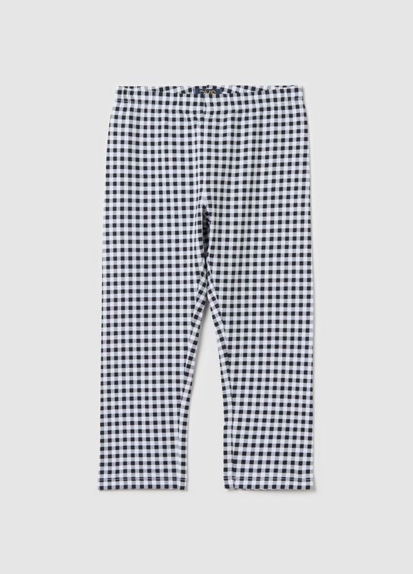 Ovs Leggings a tre quarti in cotone stretch