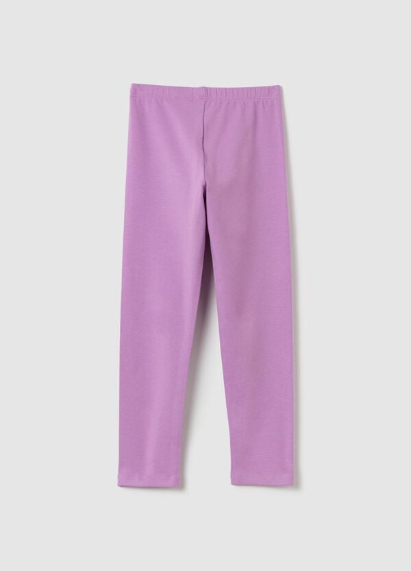 Ovs Leggings Con Applicazione Stelle Di Strass