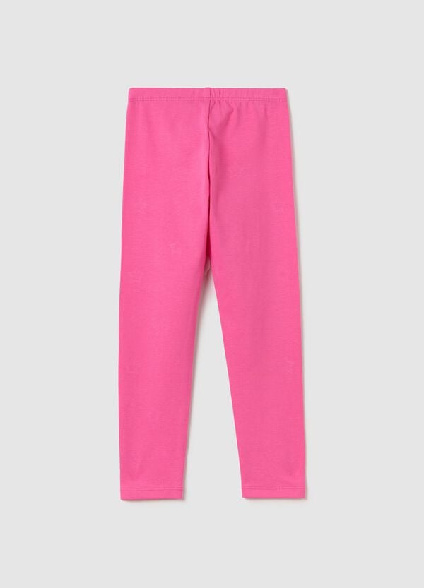 Ovs Leggings Con Applicazione Stelle Di Strass