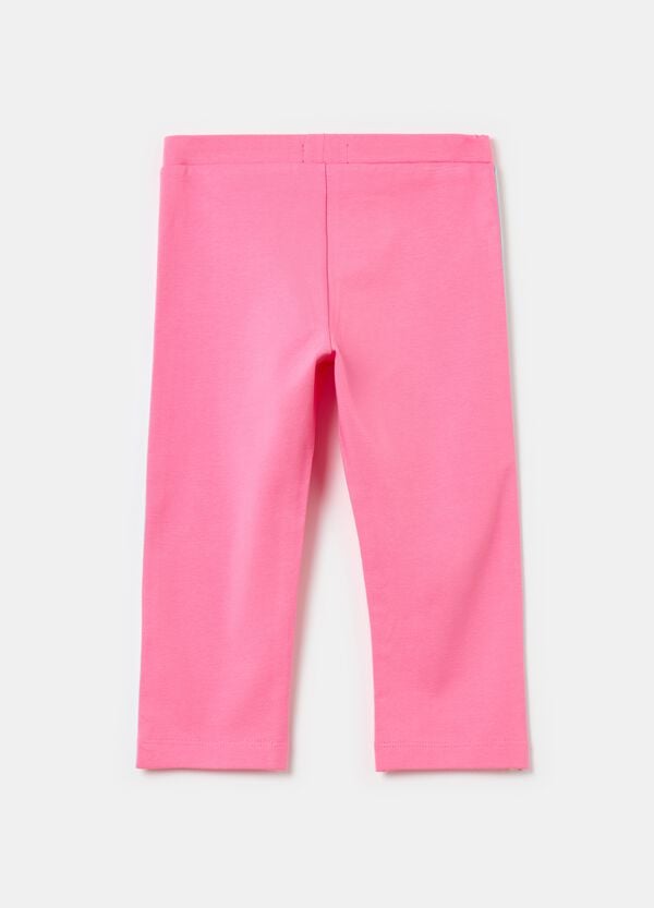 Ovs Leggings Con Bande Laterali A Righe
