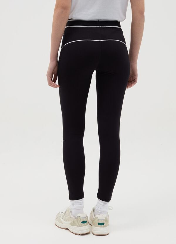 Ovs Leggings Con Dettagli A Contrasto