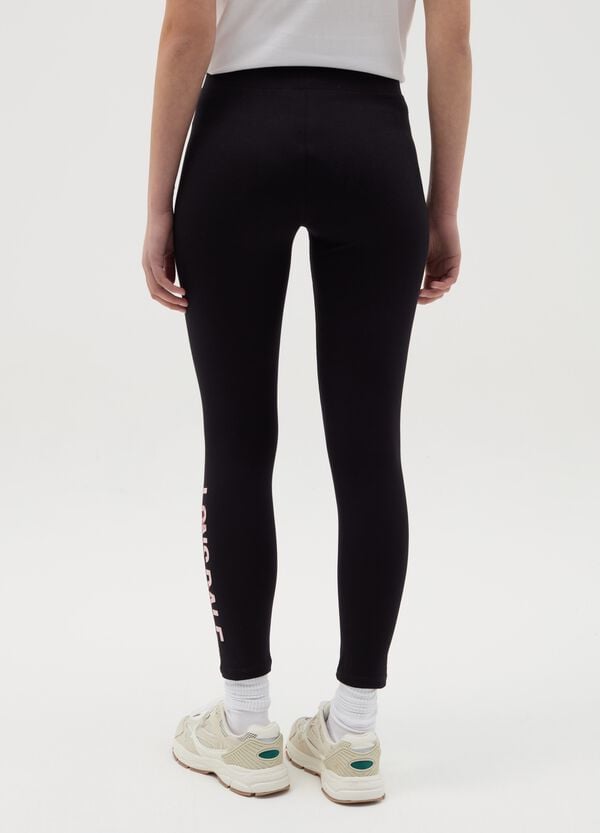 Ovs Leggings Con Stampa Logo