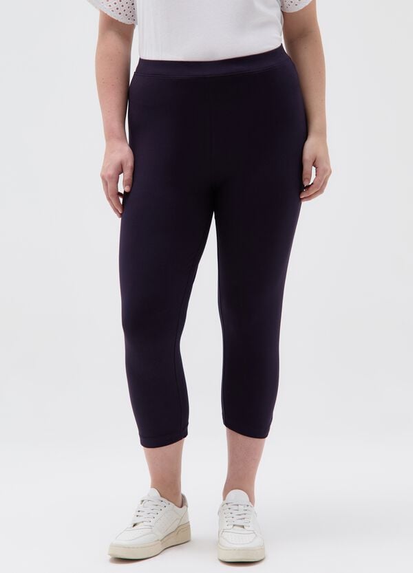 Ovs Leggings Essential Crop Stretch Curvy