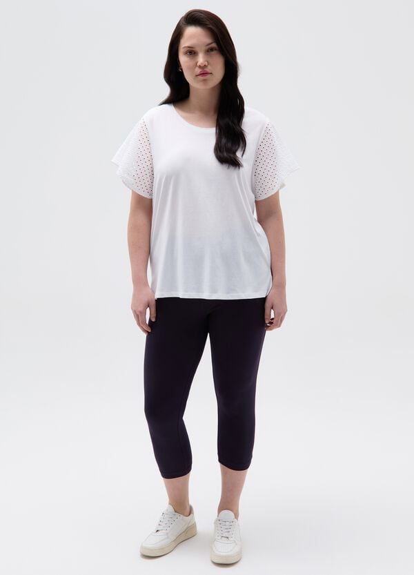 Ovs Leggings Essential crop stretch Curvy