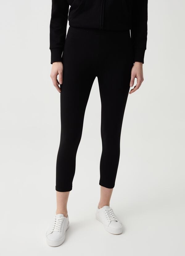 Ovs Leggings Essential Cropped Stretch