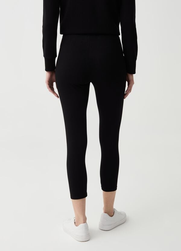 Ovs Leggings Essential Cropped Stretch