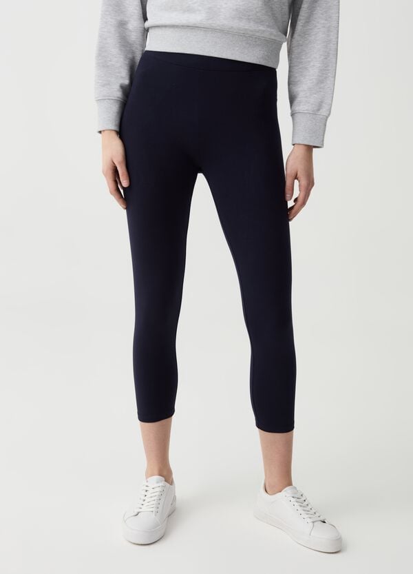 Ovs Leggings Essential Cropped Stretch