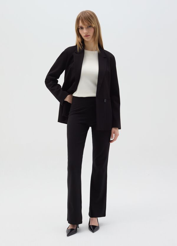 Ovs Leggings Essential flare fit in cotone stretch