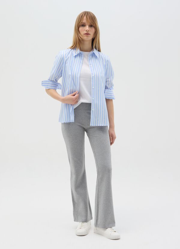 Ovs Leggings Essential flare fit in cotone stretch