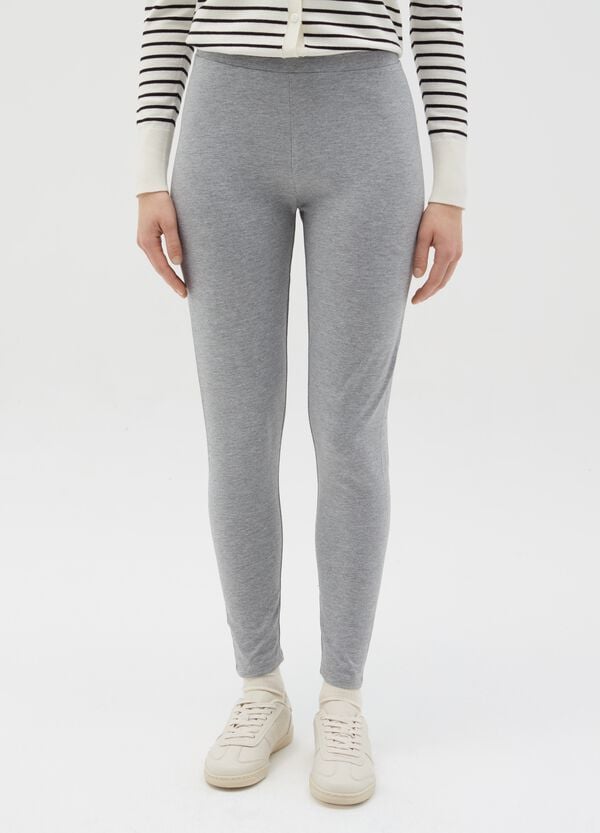 Ovs Leggings Essential In Cotone Stretch
