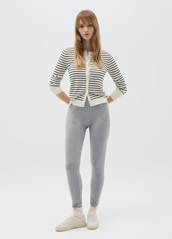 Ovs Leggings Essential In Cotone Stretch