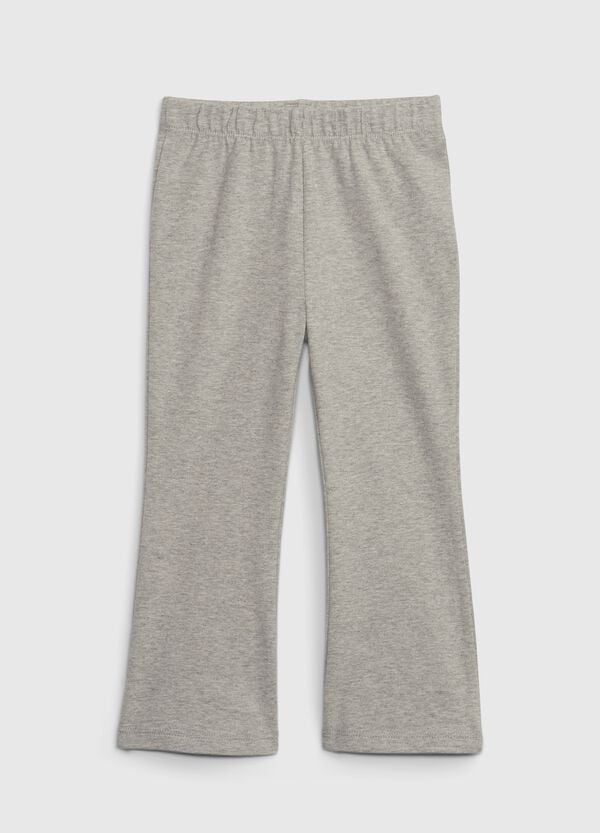 Ovs Leggings flare fit in cotone stretch